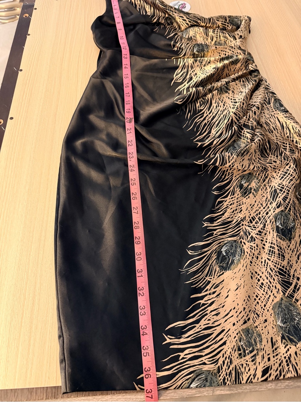 London Times Black Formal Cocktail Dress Size 4 - Picture 11 of 16
